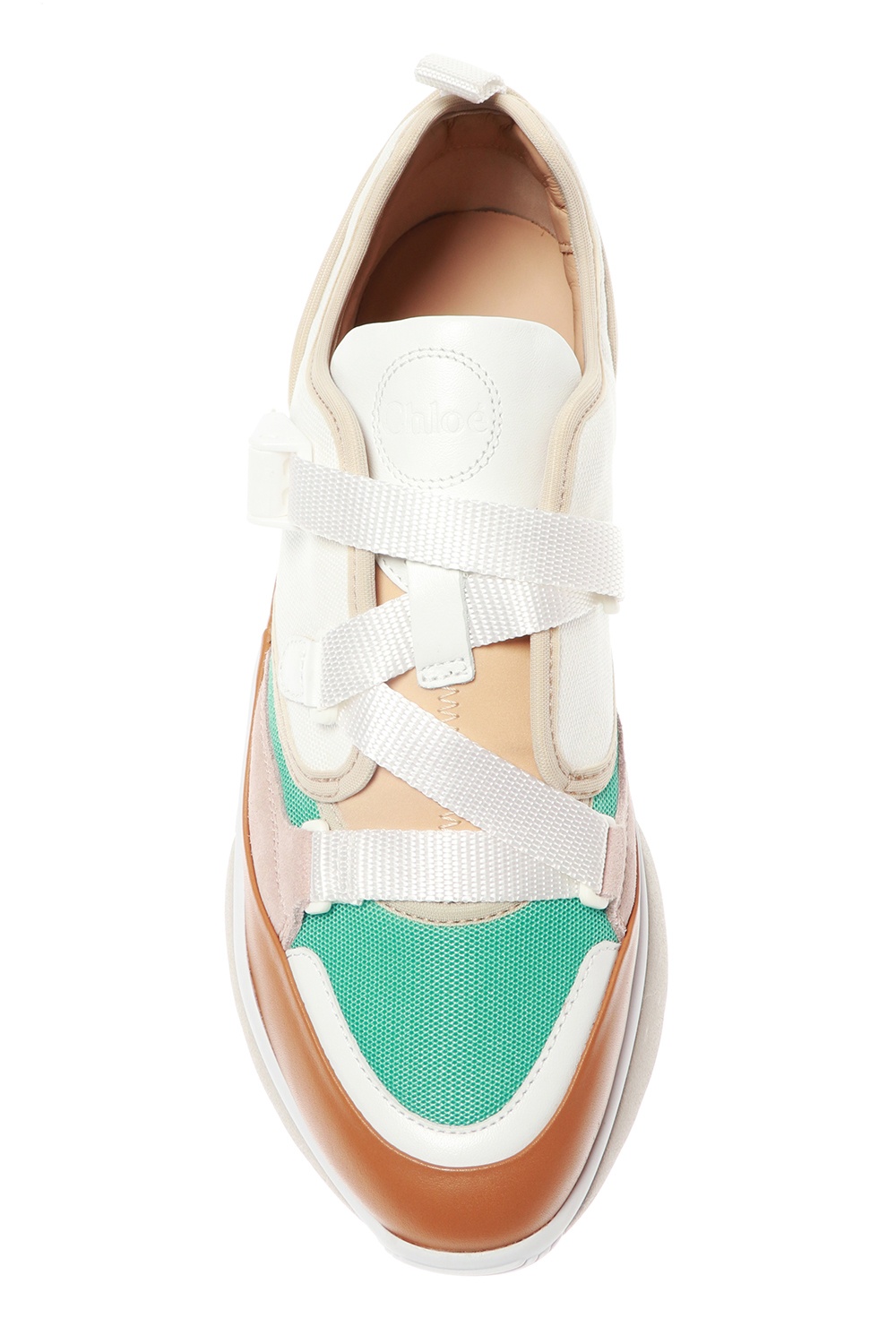 Chloe sonnie sneaker on sale white